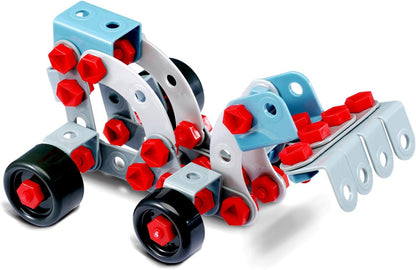 PowerTRC Educational Take Apart Learning Construction Building Blocks Toy Set with Electric Toy Drill for Boys and Girls