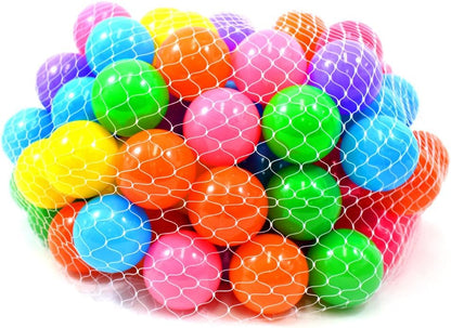 Non-Toxic 100 "Phthalate Free Crush Proof 6.5cm Quality Non-Recycled Pit Balls