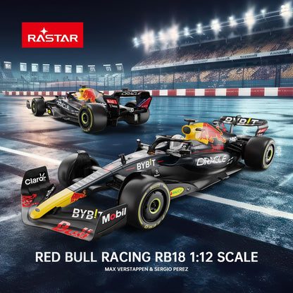 RASTAR 1/12 F1 Red Bull Car, Oracle Red Bull Racing F1 RB18 Remote Control Car Model, New 2022 Red Bull Racing Formula 1 Max Verstappen, 2.4G