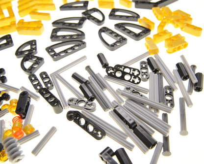 PowerTRC Bulldozer, 2 in 1 3D Flexible Plastic Building Blocks for Boys