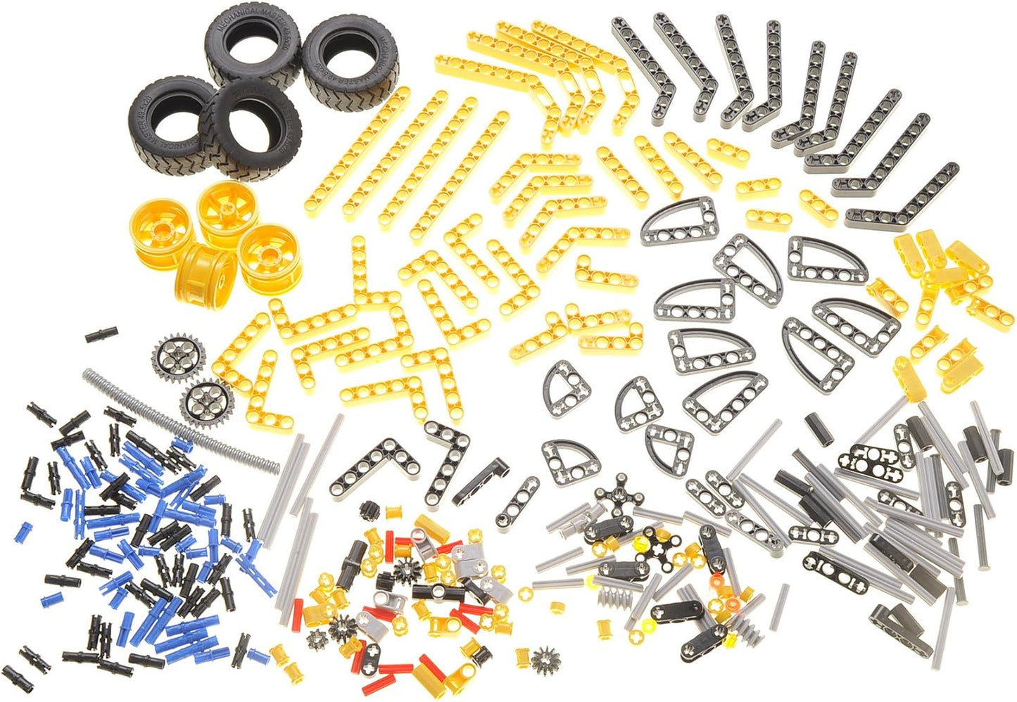 PowerTRC Bulldozer, 2 in 1 3D Flexible Plastic Building Blocks for Boys