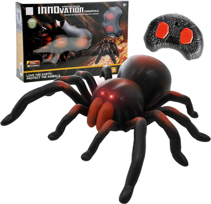 PowerTRC Remote Control Spider, Infrared Tarantula  RC Realistic Crawling Action, Exciting Pranks, and Spooky Entertainment Gift for Kids and Adults