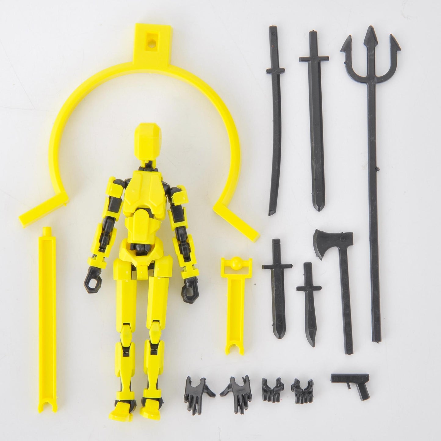PowerTRC T13 Dummy Action Figure – Dummy Multi-Jointed Movable Titan Lucky 13 Collectible Toy