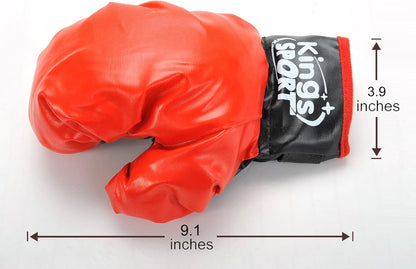 PowerTRC Kids Boxing Punching Bag with Gloves