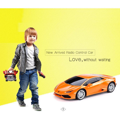 Remote Control Car | 1:24 RC Toy Car Model Vehicle, Orange