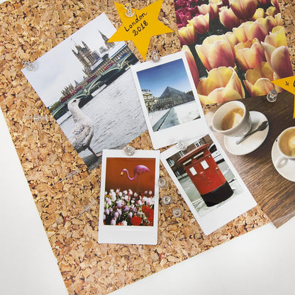 Transparent Push Pins, Clear, 100 Per Pack (Packaging May Vary)