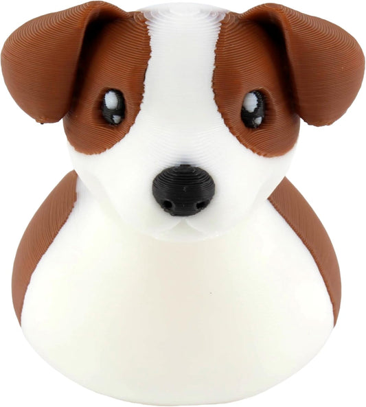 PowerTRC Jack Russell Terrier Duck Figurine – Duck for 4x4 Ducking, Fun Car Dashboard Accessory, Unique Dog Gifts, Ducks for Cars – 3D Printed in USA