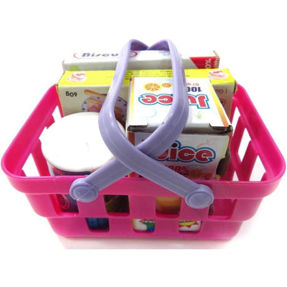 Cash Register Playset for Kids | Pink Supermarket Toy with Microphone |