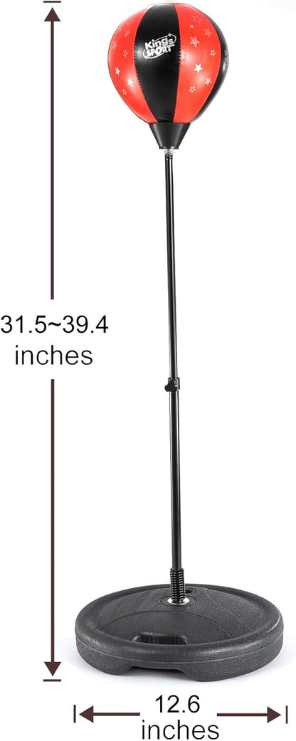 PowerTRC Kids Boxing Punching Bag with Gloves