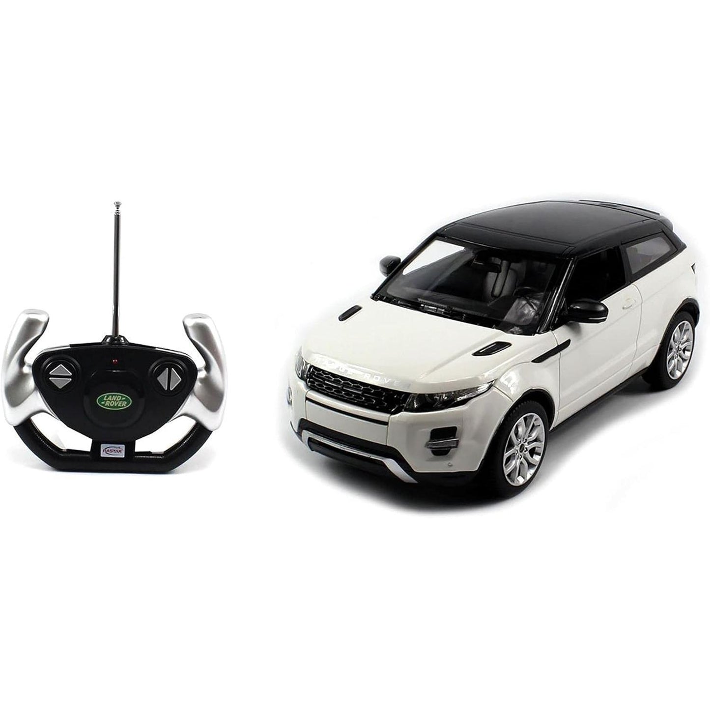 1:14 RC Toy Car with LED Lights (White)