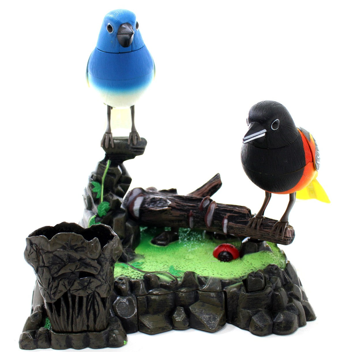 Baltimore Orioles Set Of Realistic Chirping Birds