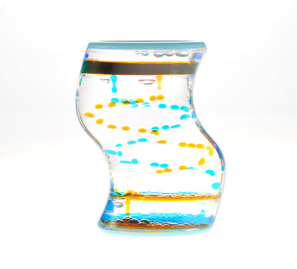 Liquid Motion Bubbler (Blue Orange)