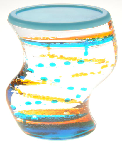 Liquid Motion Bubbler (Blue Orange)