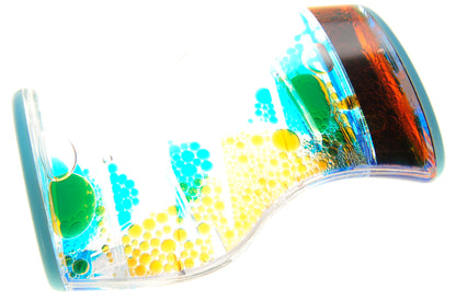 Liquid Motion Bubbler (Blue Orange)