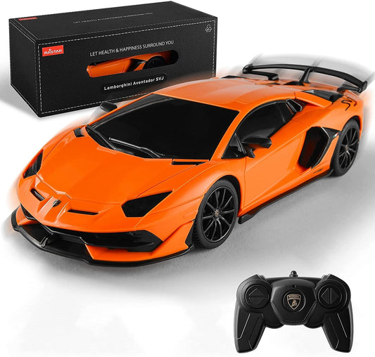 1:24 Lamborghini Aventador SVJ RC Car 2.4G Orange