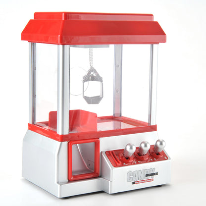 Claw Machine for Kids Toy Mini Claw Machine Candy Grabber Prize Dispenser Vending Machine Arcade Game Machines for Home Party Christmas Birthday Gifts Cool Girl Toys