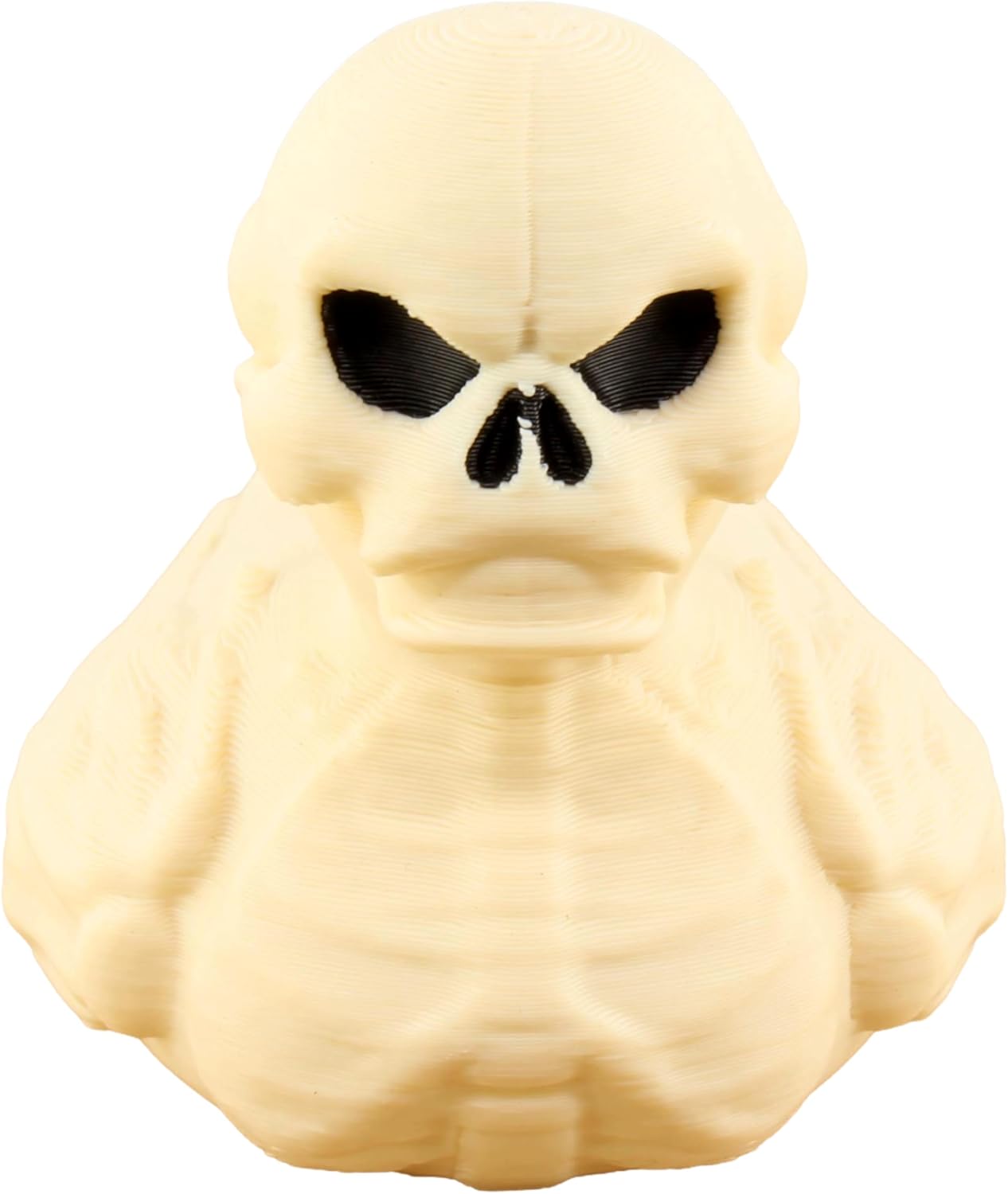 PowerTRC Skeleton Duck Figurine – Duck for 4x4 Ducking, Fun Car Dashboard Accessory, Halloween Ducks for Cars, Spooky Skeleton Gifts – 3D Printed in USA