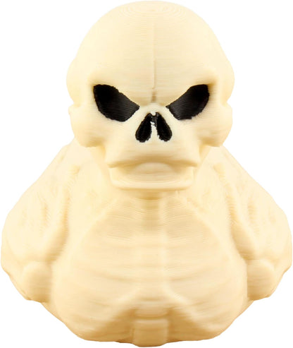 PowerTRC Skeleton Duck Figurine – Duck for 4x4 Ducking, Fun Car Dashboard Accessory, Halloween Ducks for Cars, Spooky Skeleton Gifts – 3D Printed in USA