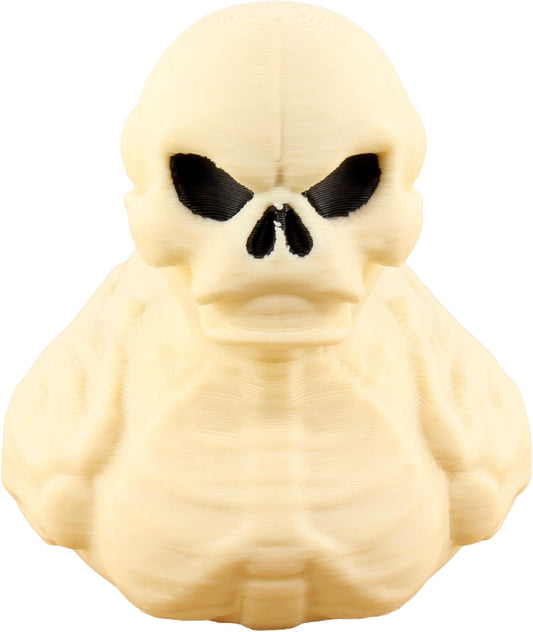 PowerTRC Skeleton Duck Figurine – Duck for 4x4 Ducking, Fun Car Dashboard Accessory, Halloween Ducks for Cars, Spooky Skeleton Gifts – 3D Printed in USA