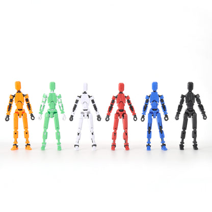 PowerTRC T13 Dummy Action Figure – Dummy Multi-Jointed Movable Titan Lucky 13 Collectible Toy