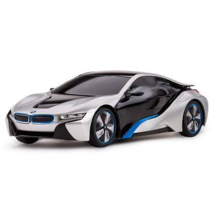 1:24 RC BMW I8 Concept RC Sports Car (Silver)
