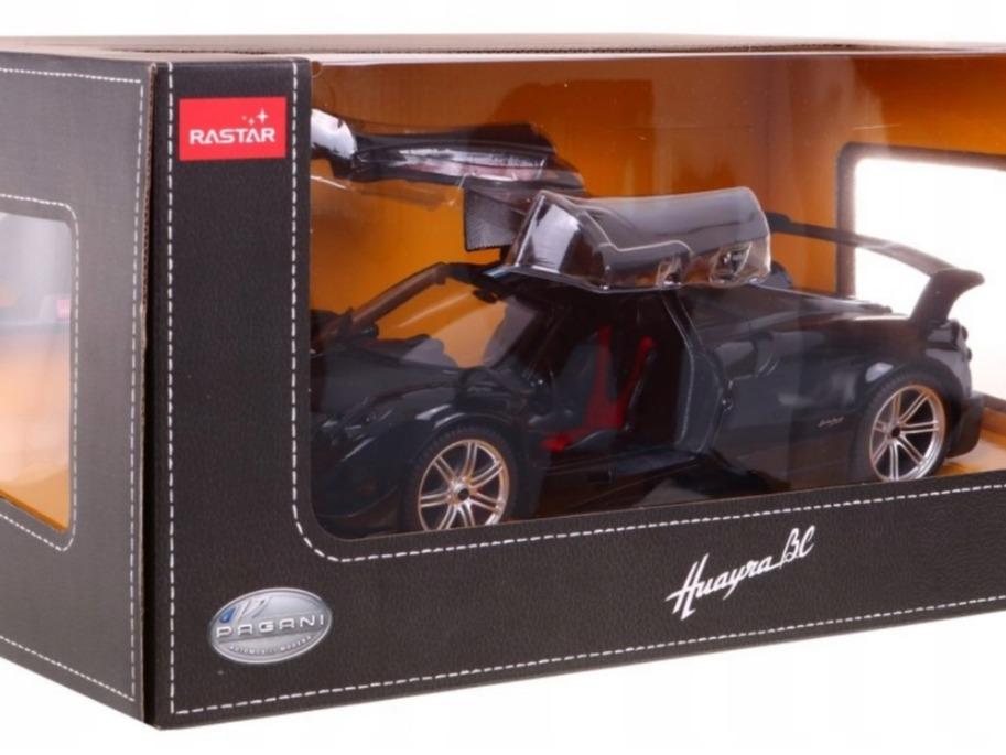 RC Car 1:14 Scale Remote Control 1/14 RTR Super Sport Car Model w/ Open Doors (Black)