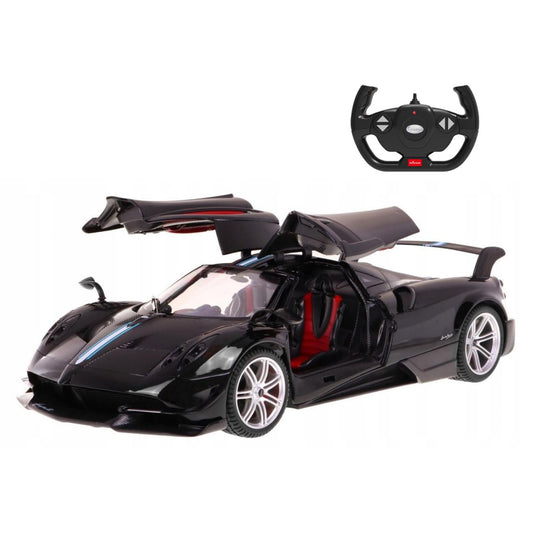 RC Car 1:14 Scale Remote Control 1/14 RTR Super Sport Car Model w/ Open Doors (Black)