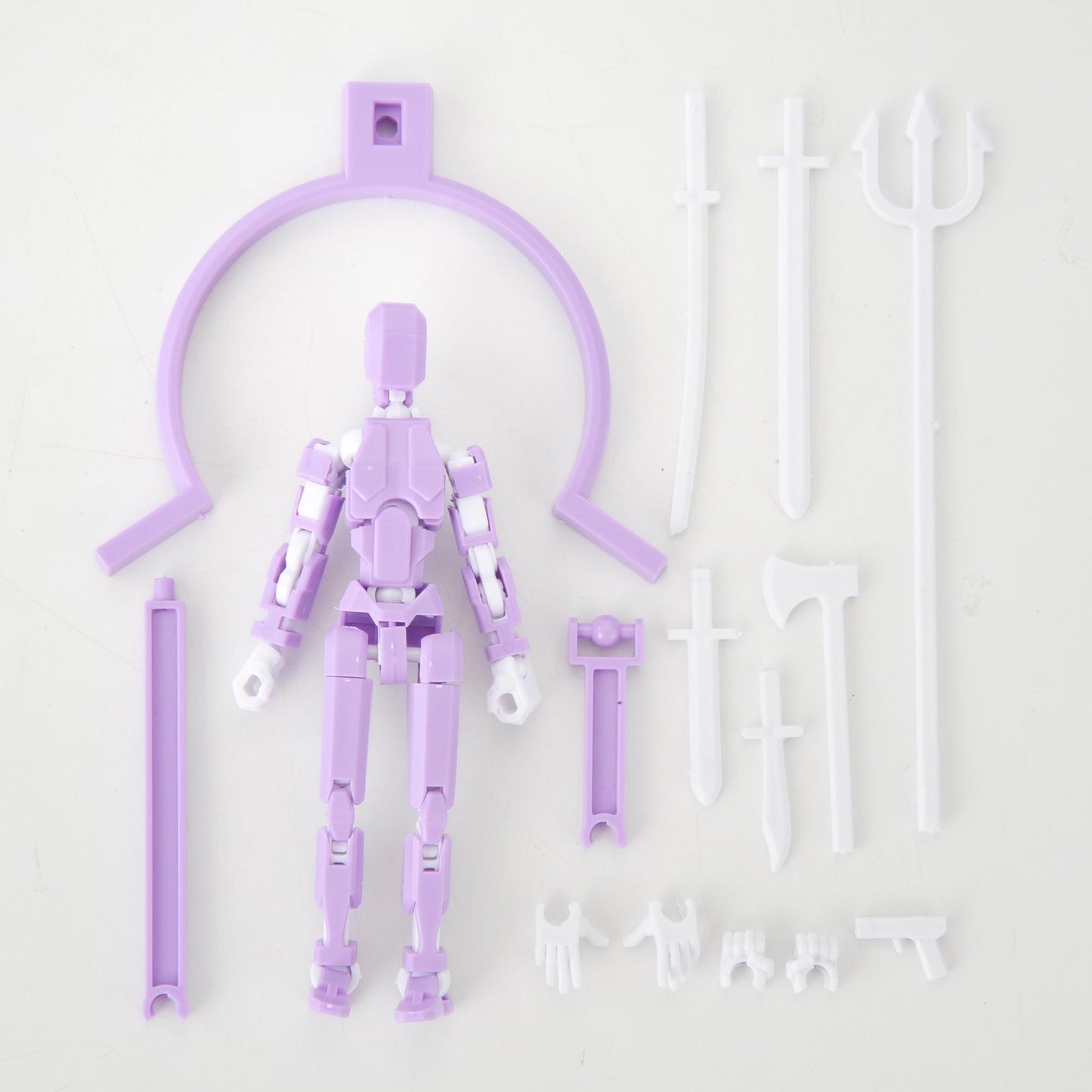 PowerTRC T13 Dummy Action Figure – Dummy Multi-Jointed Movable Titan Lucky 13 Collectible Toy