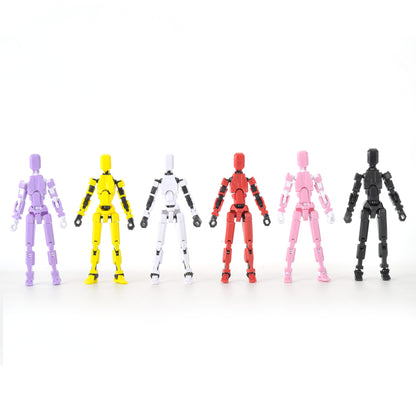 PowerTRC T13 Dummy Action Figure – Dummy Multi-Jointed Movable Titan Lucky 13 Collectible Toy