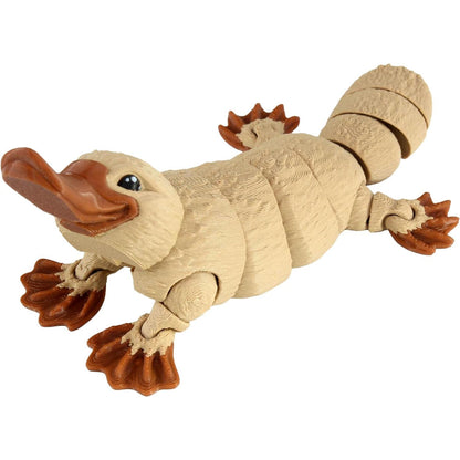 PowerTRC 3D Printed Articulated Animal Figurine, Fidget Desk Decor Collectible Gift – Made in USA(1 PCS)