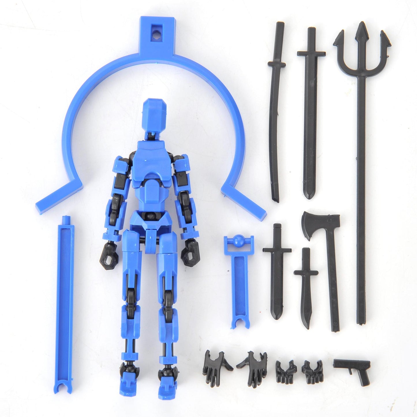 PowerTRC T13 Dummy Action Figure – Dummy Multi-Jointed Movable Titan Lucky 13 Collectible Toy
