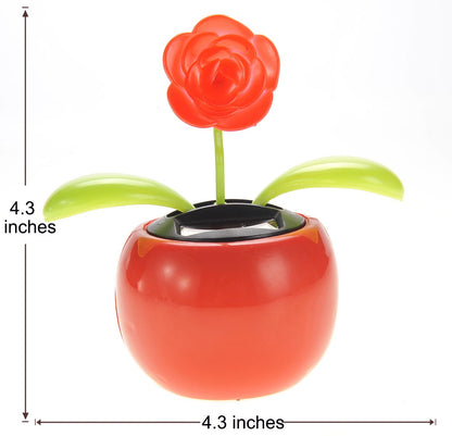 Solar Flower Toy (Red)