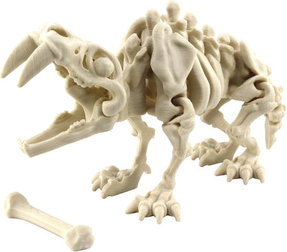 PowerTRC 3D Printed - Prehistoric Collectible Dinosaur 3D Figurine Desk Decoration for Teens and Adults, Made in USA