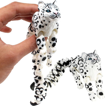 PowerTRC 3D Printed Articulated Animal Figurine, Fidget Desk Decor Collectible Gift – Made in USA(1 PCS)