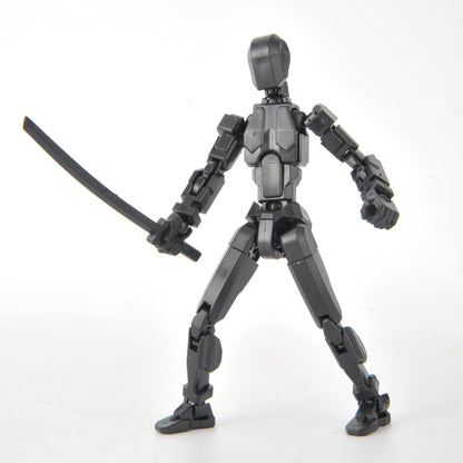 PowerTRC T13 Dummy Action Figure – Dummy Multi-Jointed Movable Titan Lucky 13 Collectible Toy