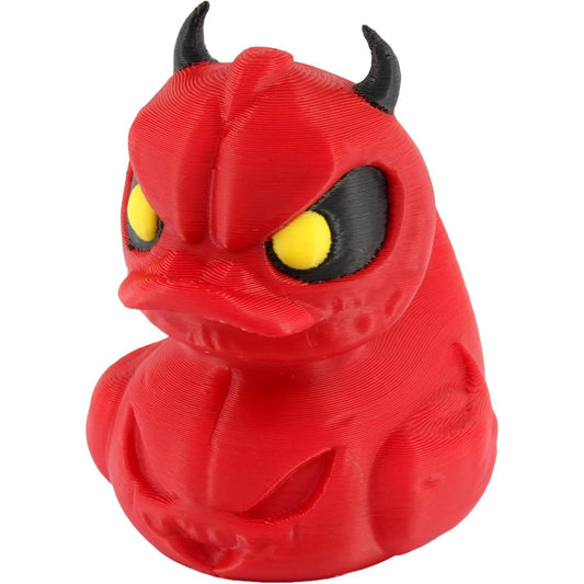 PowerTRC Devil Duck Figurine – Duck for 4x4 Ducking, Fun Car Dashboard Accessory, Unique Devil Figure Gifts, Ducks for Cars – 3D Printed in USA