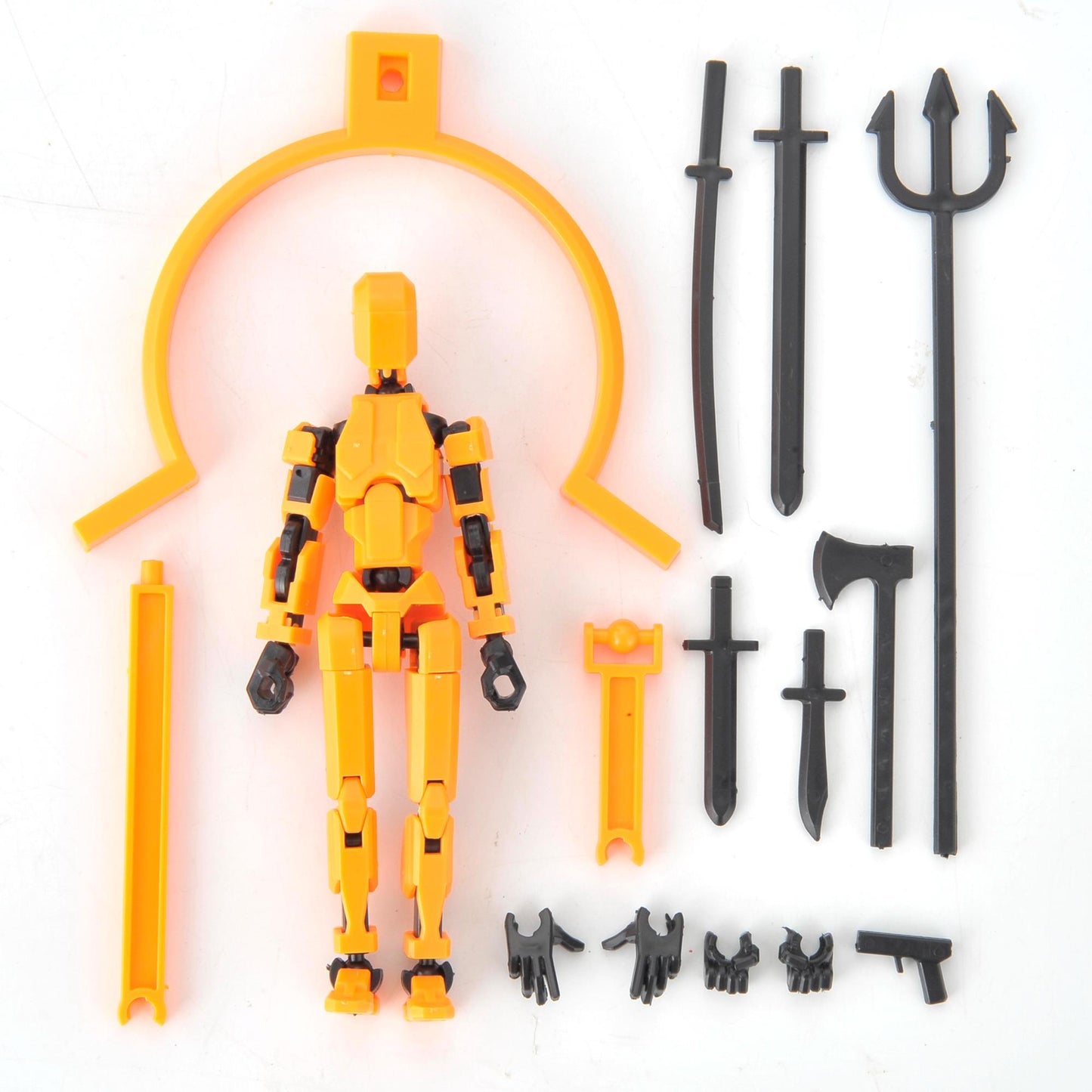 PowerTRC T13 Dummy Action Figure – Dummy Multi-Jointed Movable Titan Lucky 13 Collectible Toy