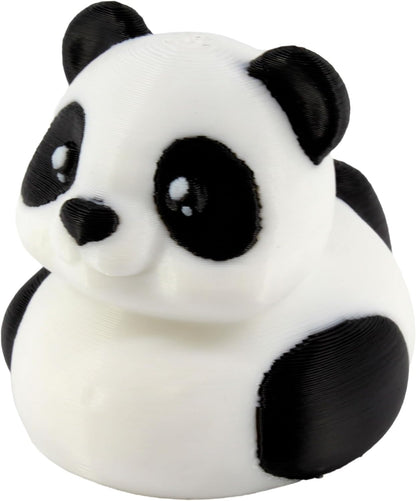 PowerTRC Panda Duck Figurine – Duck for Jeep Ducking, Fun Car Dashboard Accessory, Unique Duck Figure Gifts, Ducks for Jeeps – 3D Printed in USA