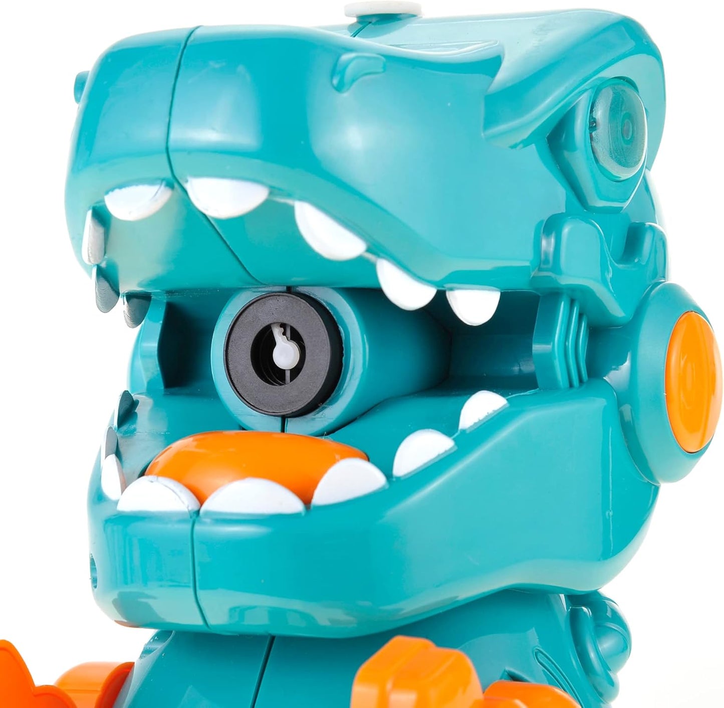 PowerTRC Dinosaur Bubble Machine - Dino Outdoor Toys for Kids Ages 4-8, Toddler Toys Bubble Blower Automatic Machine for Parties with Light & Sound