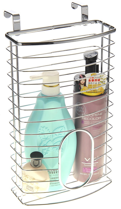 Cabinet Storage Plastic Bag Holder (Chrome)