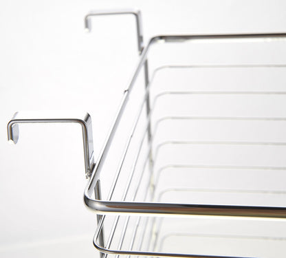 Cabinet Wastebasket/Storage Basket (Chrome)