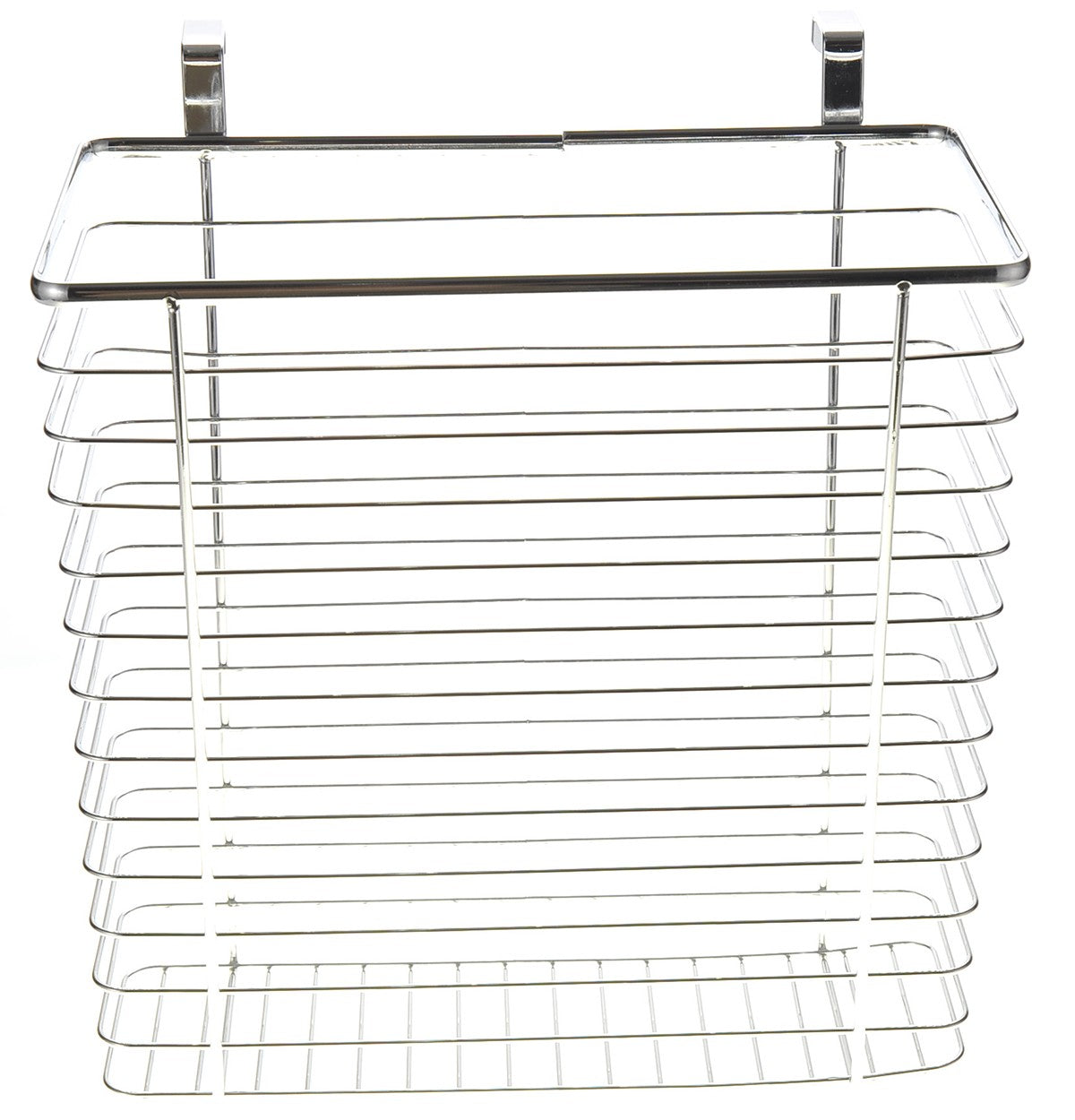 Cabinet Wastebasket/Storage Basket (Chrome)