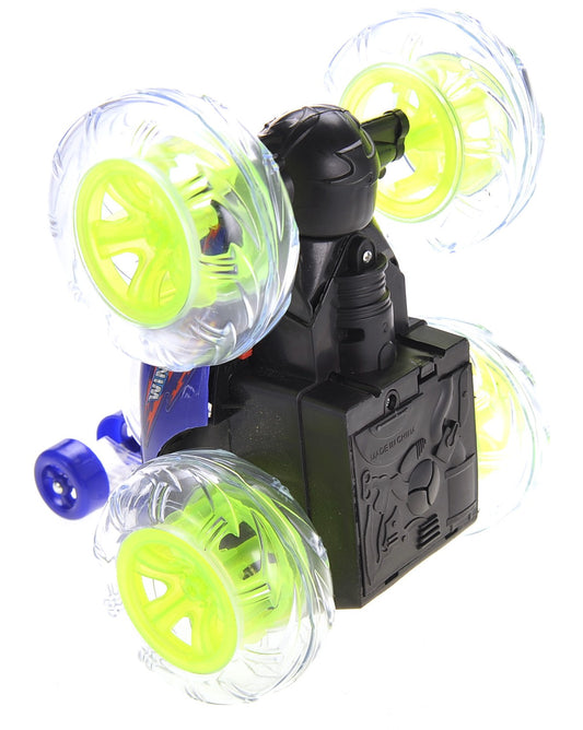 RC Stunt Twister Car W/ Light & Music (Blue)