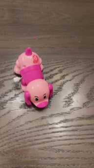 Wind-Up Colorful Dog Toys | Set of 12 Miniature Wind-Up Dogs | Fun Novelty Toys for Kids | Party Favors & Gift Ideas