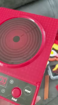 36 Pcs Deluxe Kitchen Play Set and Accessories | Kitchen Cooking Pretend Toys with Pots and Pans, BBQ Grill, Utensils, and Play Food | Educational and Fun Gift for Boys and Girls 3+