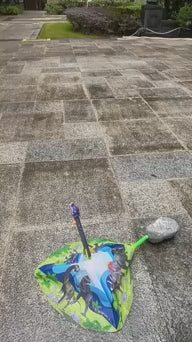 Dinosaur Toy Blasters Launchers | Launch up to 100 ft | 2 Launching Stands | 8 Dino Foam Head Colorful | Park, Backyard, Outdoor Play Toy Gifts for Kids Ages 3 4 5 6 7 8 9 10+