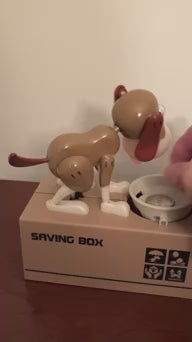Dog Coin Bank for Kids, Cute Money Bank for Boys and Girls, Savings Piggy Bank | Fun Gift for Kids and Adults