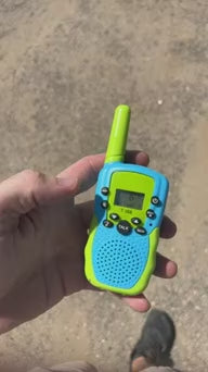 Toddler Walkie Talkies Kids, 22 Channels 2 Way Radio Toy with Backlit LCD Flashlight, 3 Miles Range for Outdoor Activities, Hiking, Camping, Communication