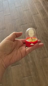 12 Pcs Mini Basketball Shooting Games Toys, Finger Handheld Basketball Desktop Fidget Game, Bag Fillers, Bulk Toys, Party Favors Decorations Birthday Carnival Prizes for Kids, Adults
