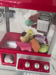 Claw Machine for Kids Toy Mini Claw Machine Candy Grabber Prize Dispenser Vending Machine Arcade Game Machines for Home Party Christmas Birthday Gifts Cool Girl Toys